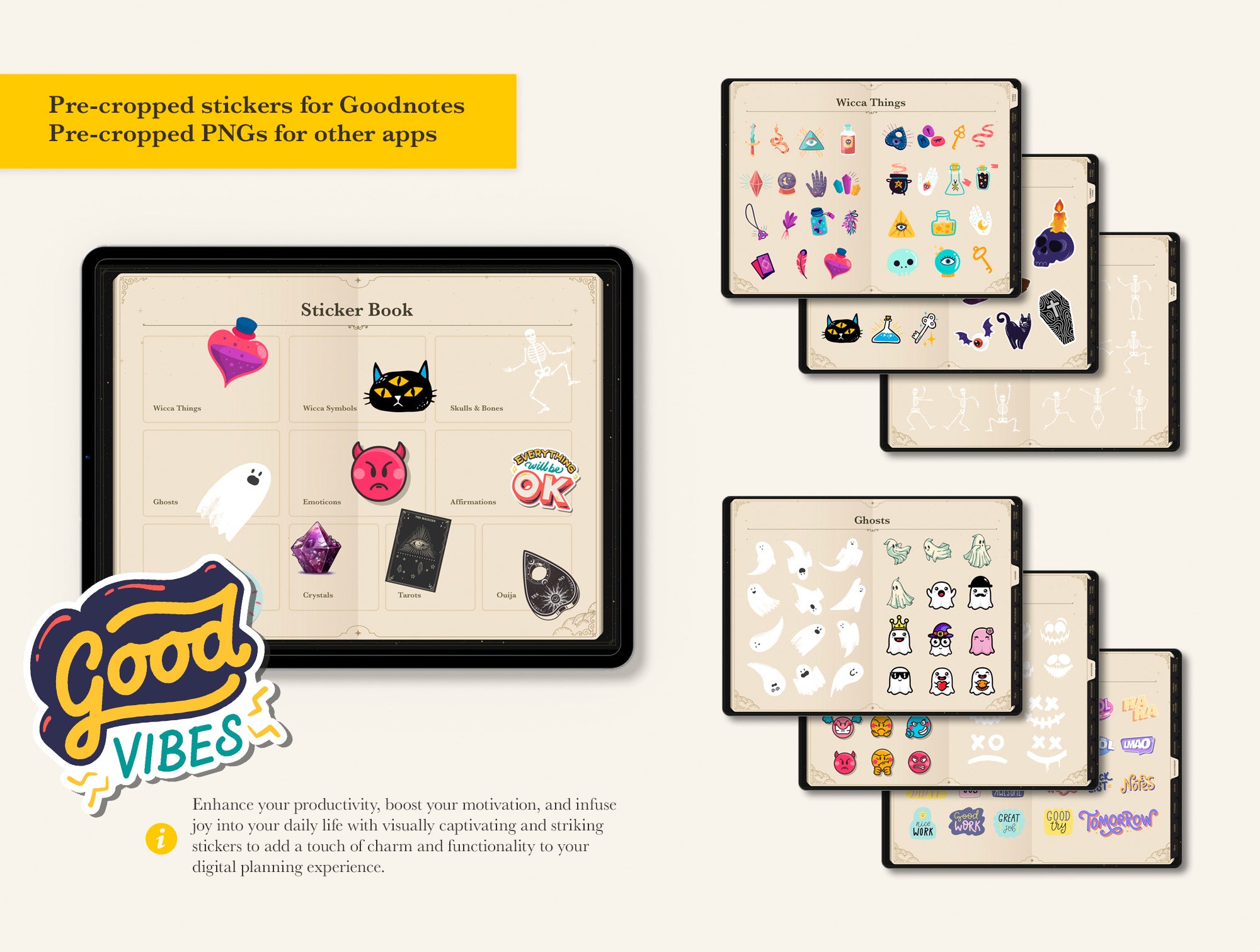 Life+ Arcane Undated Digital Planner