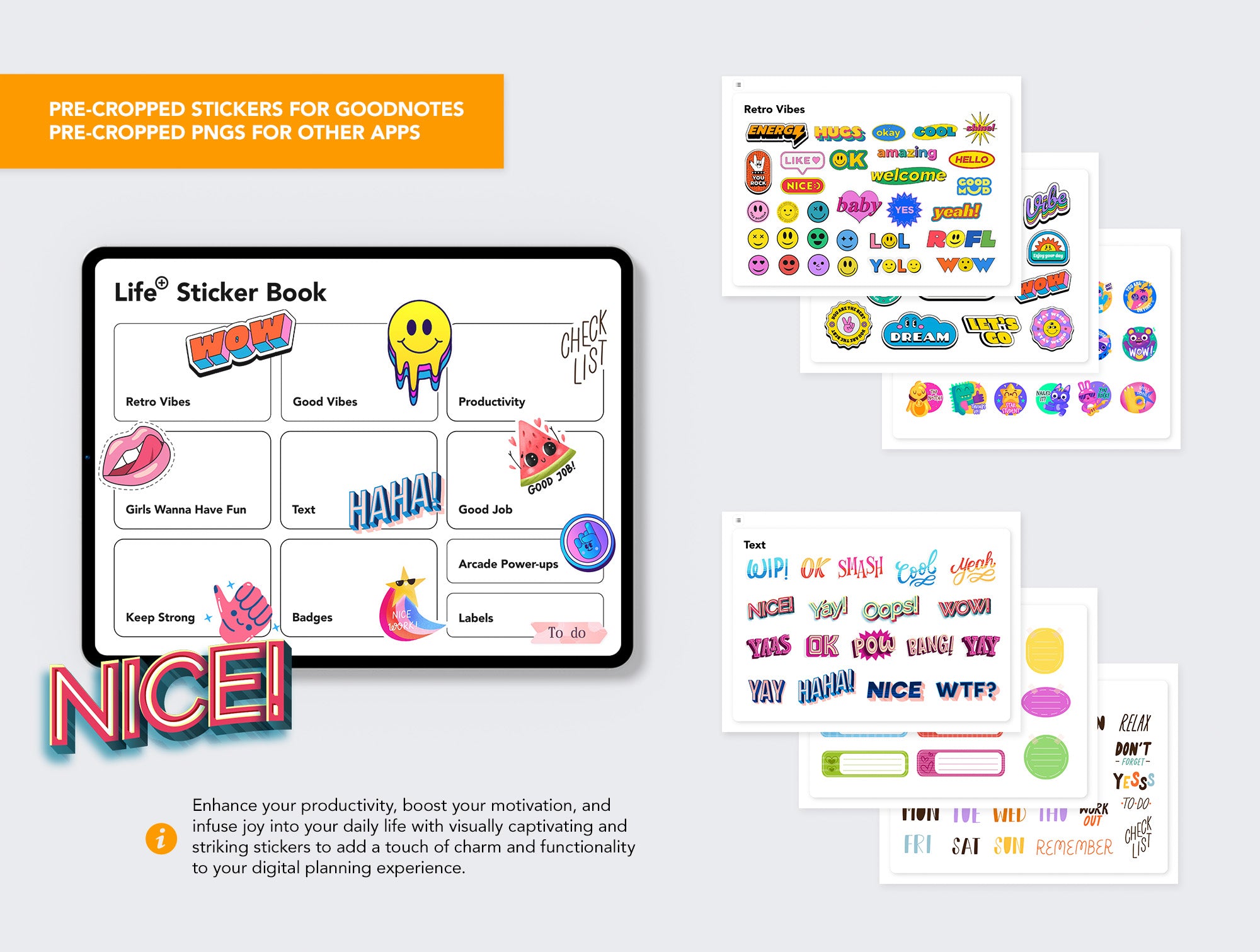 Life+ Undated Digital Planner