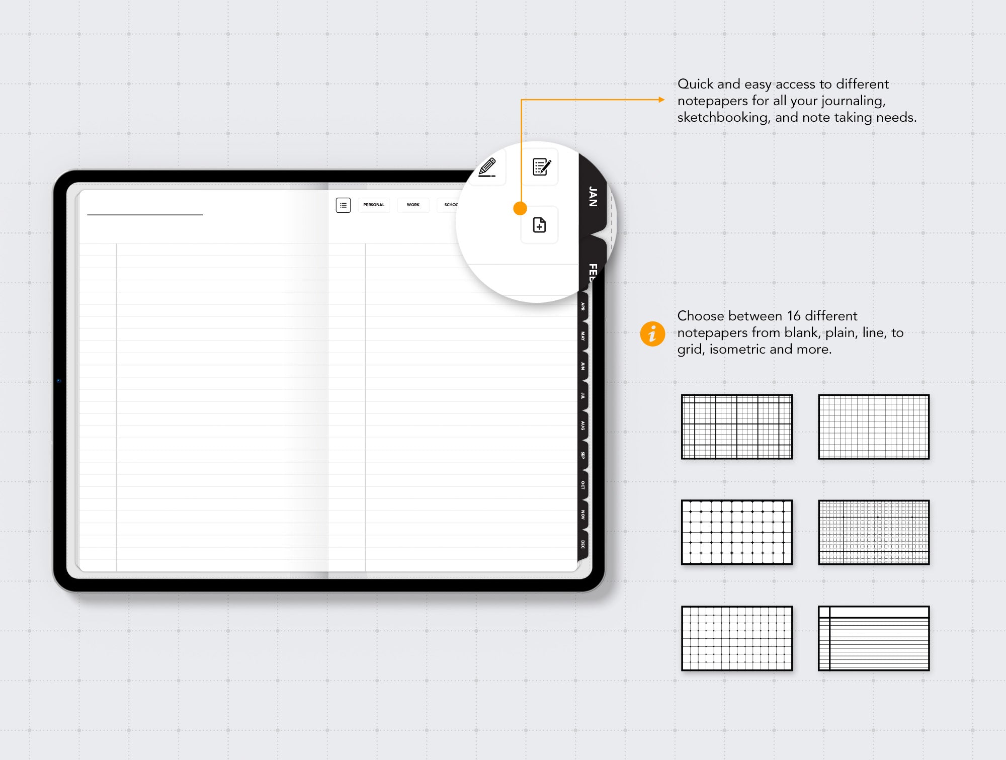 Life+ Undated Digital Planner