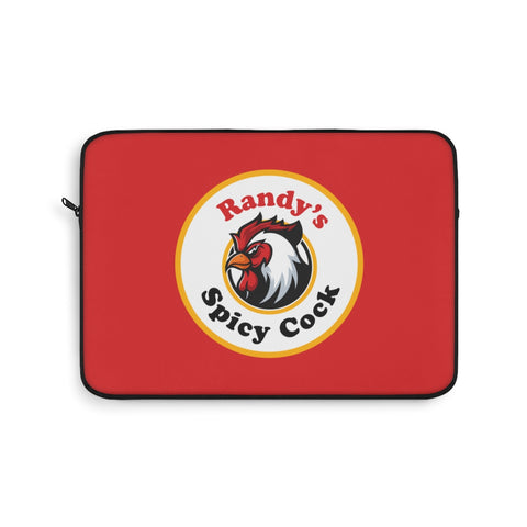 Randy's Spicy Cock Laptop Sleeve