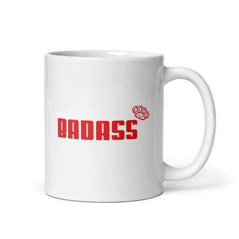 Brass Knuckle Badass Mug