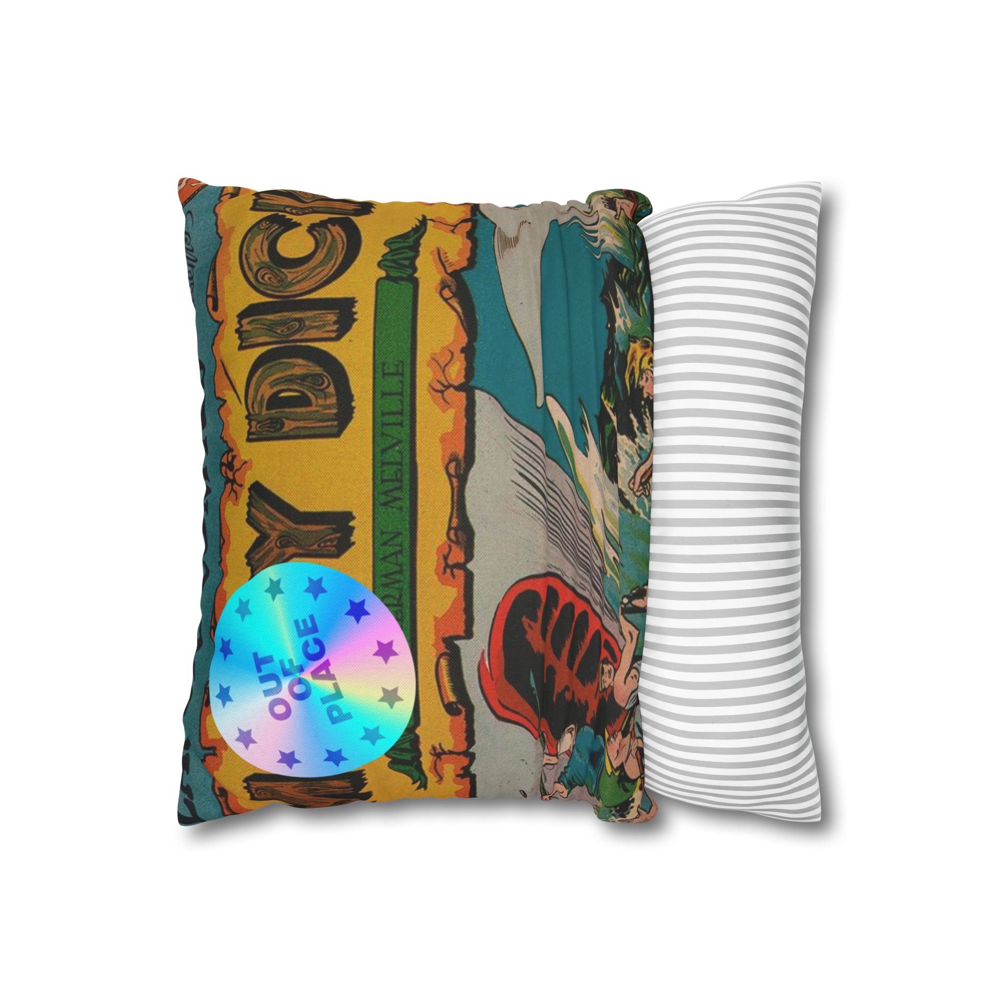 Moby Dick Throw Pillow