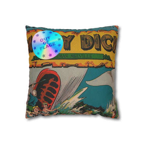 Moby Dick Throw Pillow