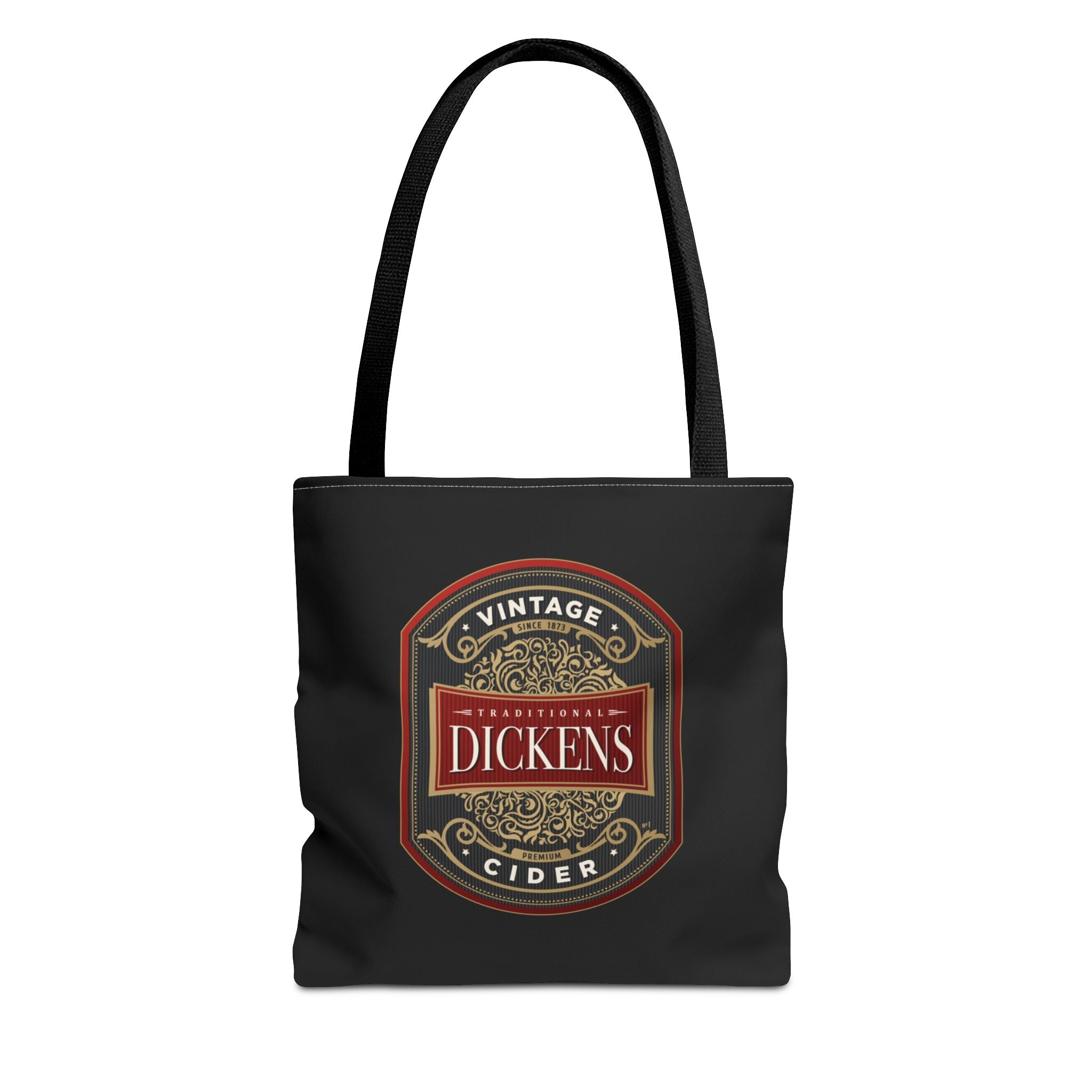 Vintage Dickens Cider Dark Tote Bag