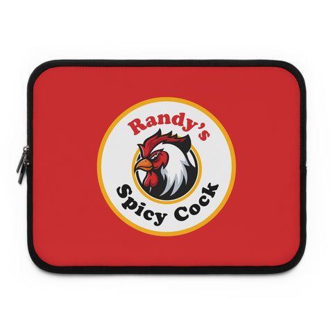 Randy's Spicy Cock Laptop Sleeve