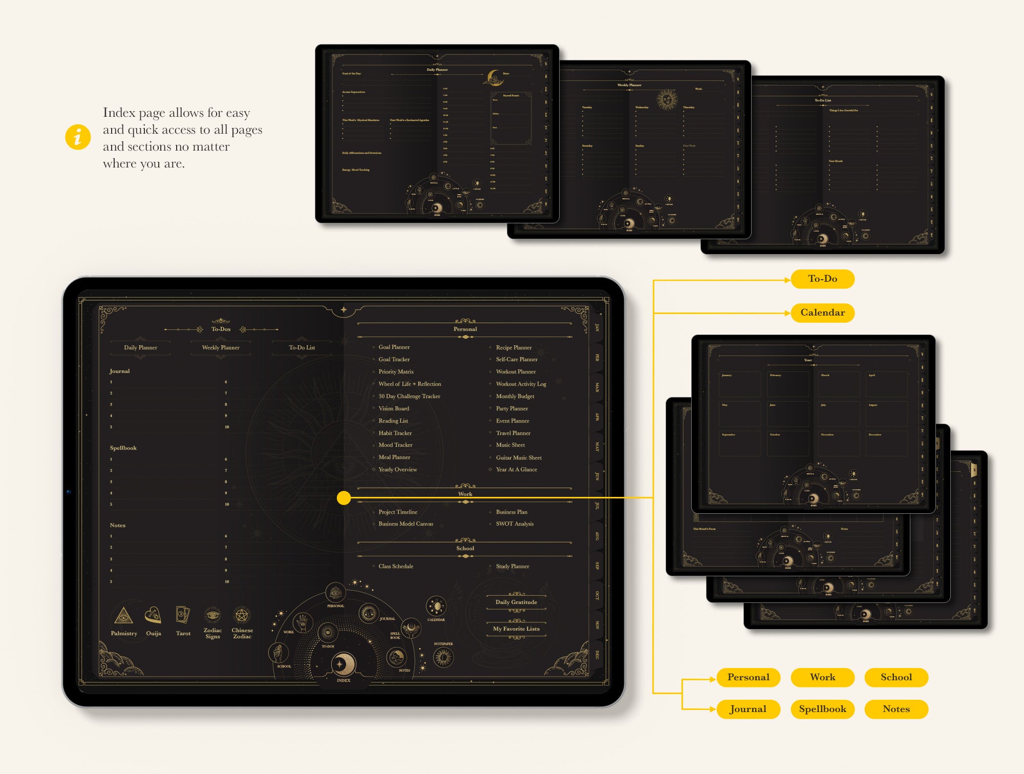 Life+ Eclipse Undated Digital Planner
