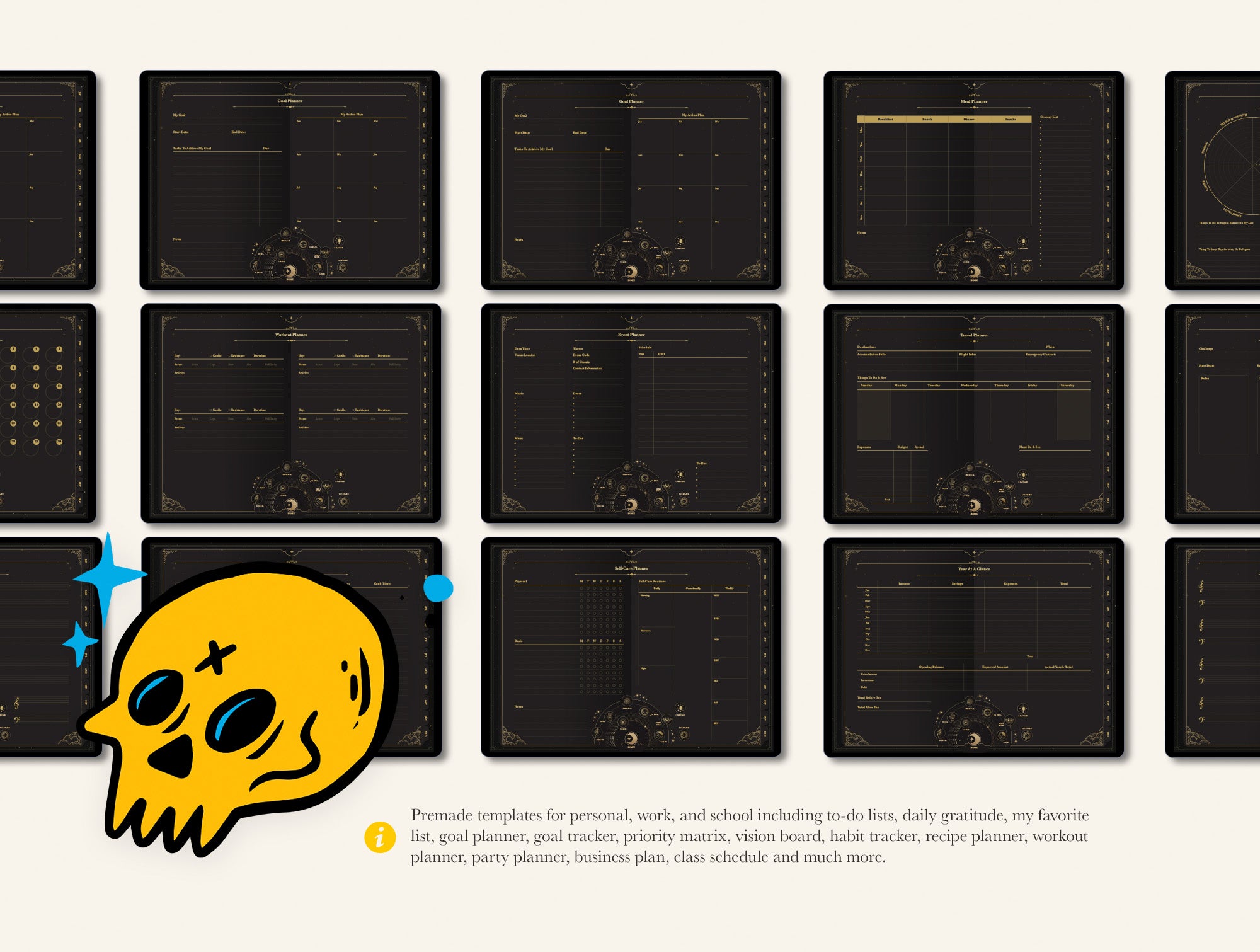 Life+ Eclipse Undated Digital Planner