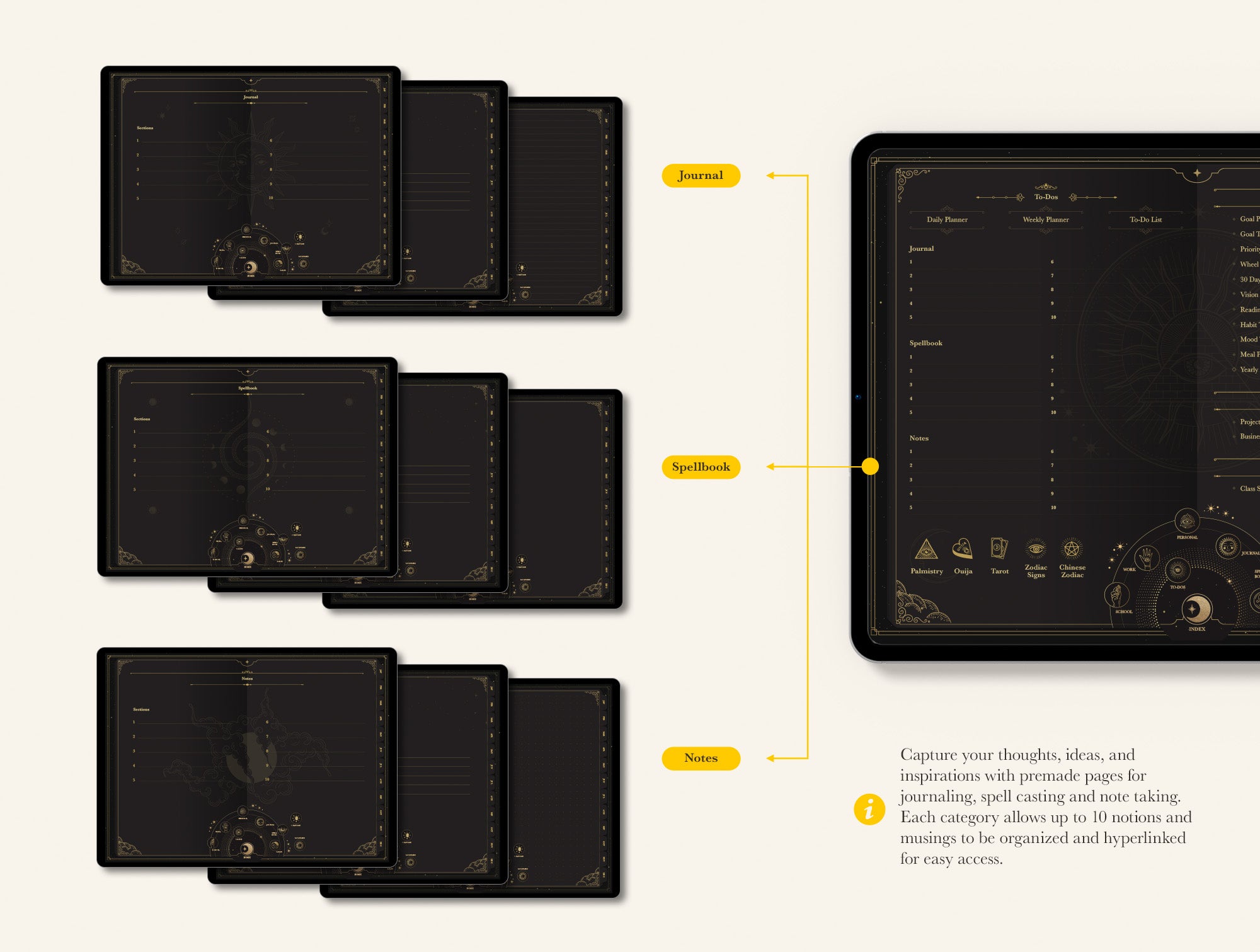 Life+ Eclipse Undated Digital Planner