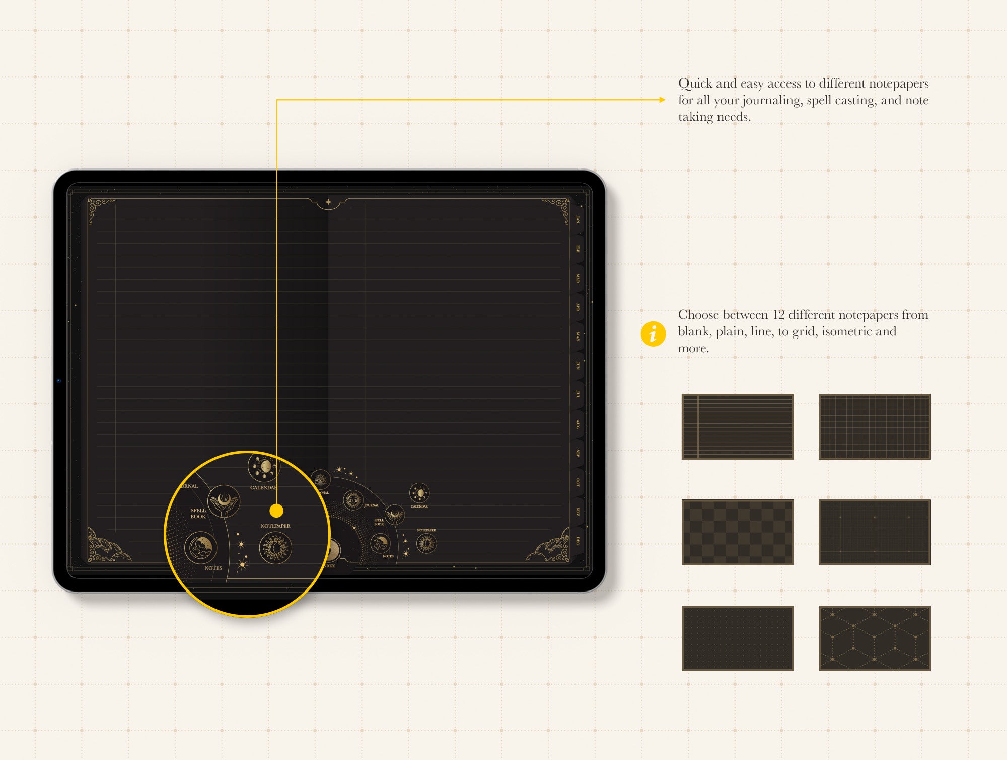 Life+ Eclipse Undated Digital Planner