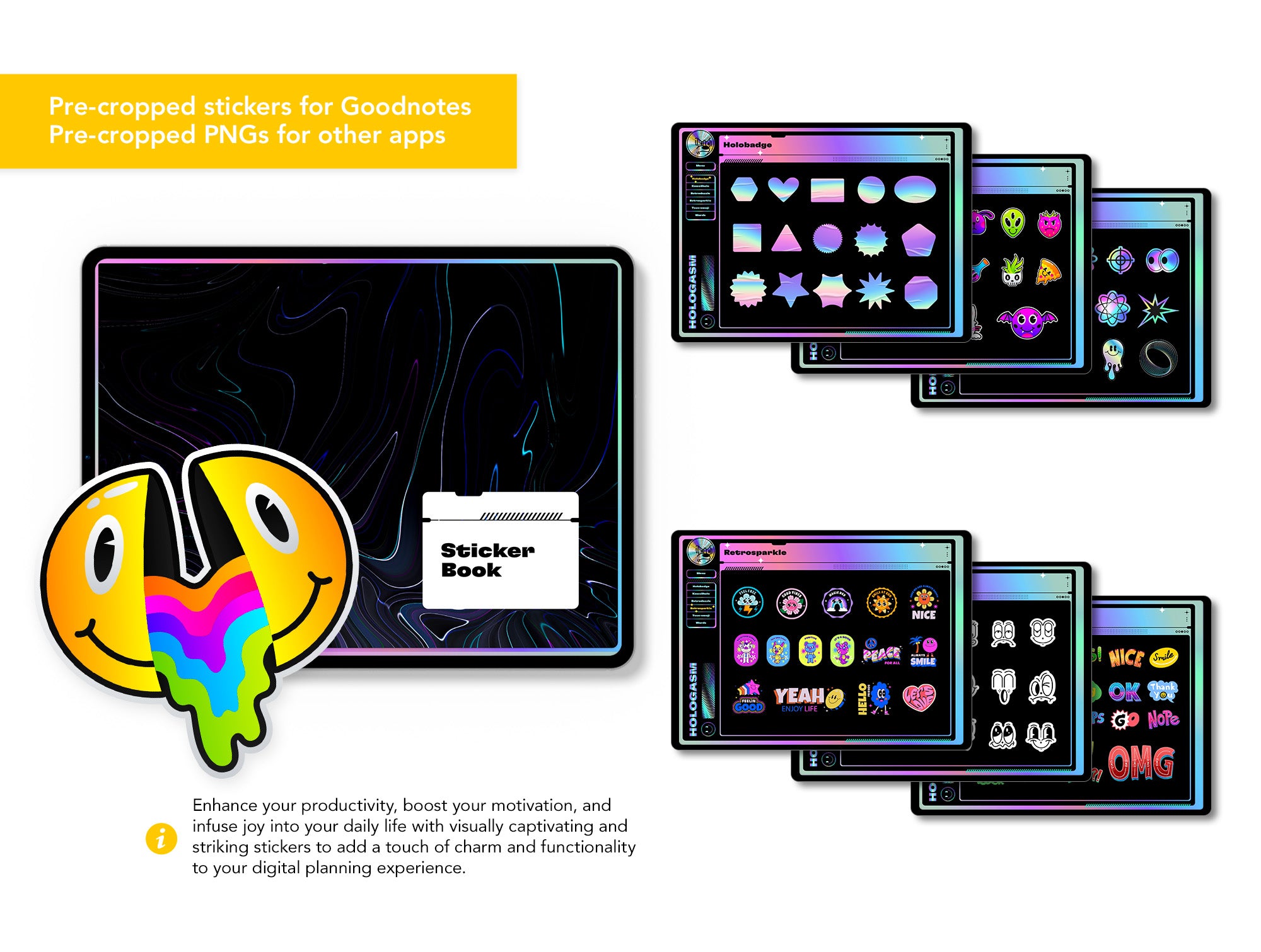 Life+ Hologasm Undated Digital Planner