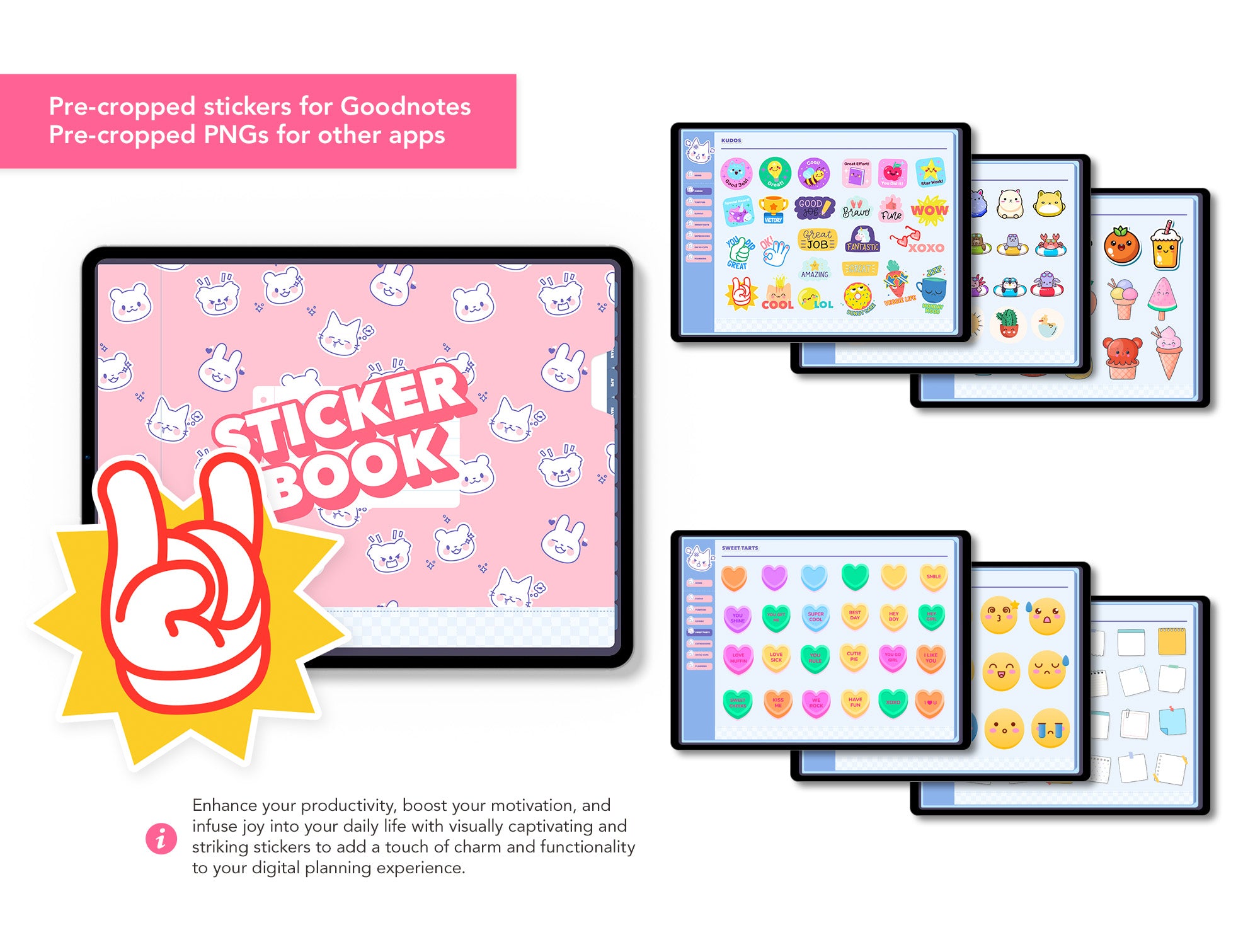 Life+ Kawaii Undated Digital Planner