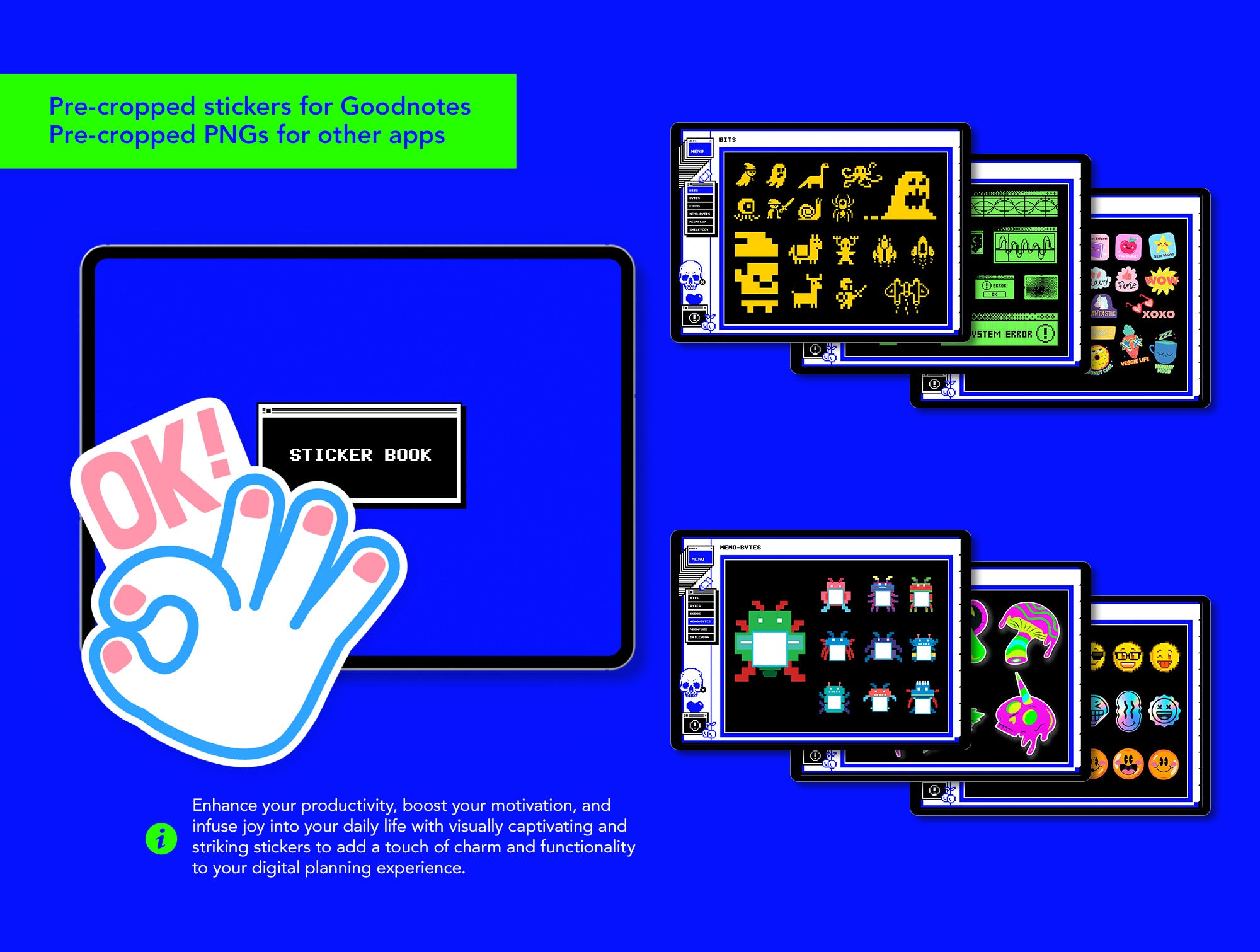 Life+ Lo-fi Undated Digital Planner