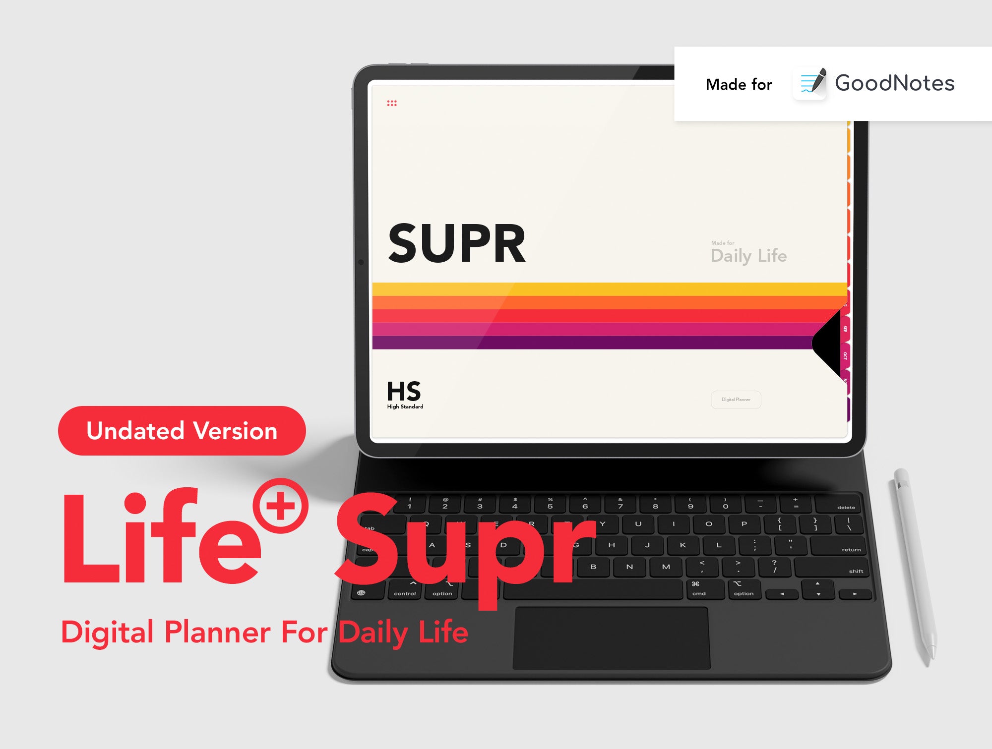 Life+ Supr Undated Digital Planner