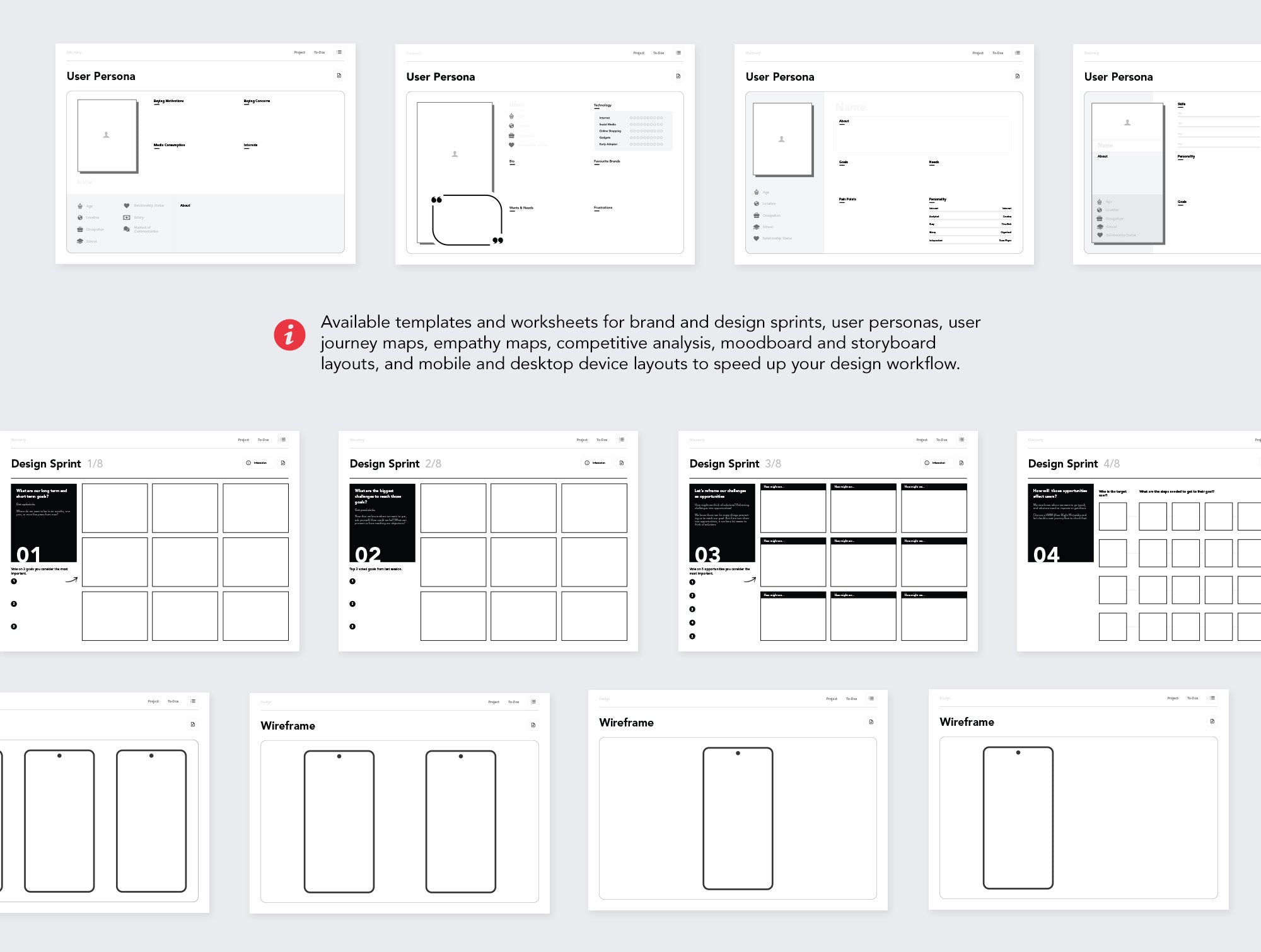 Designer+ Undated Digital Workbook & Planner